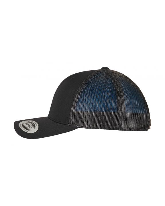 Kappe FLEXFIT Trucker Recycled Polyester Fabric Cap personalisierbar