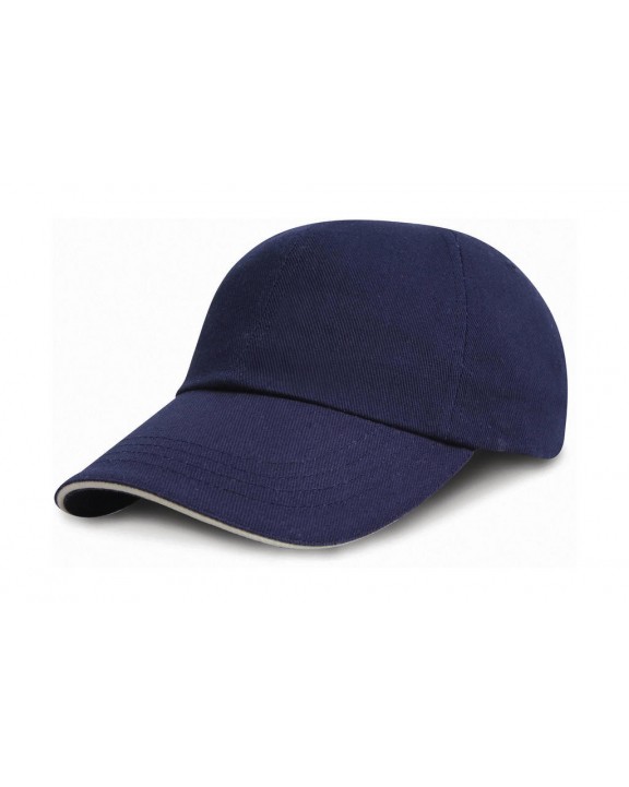 RESULT Brushed Cotton Sandwich Cap Kappe personalisierbar