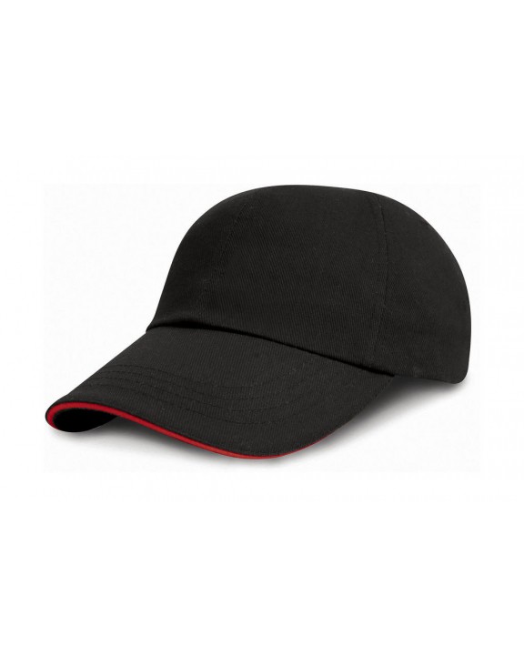 RESULT Brushed Cotton Sandwich Cap Kappe personalisierbar
