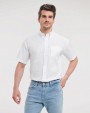 Chemise personnalisable RUSSELL MEN'S SHORT SLEEVE CLASSIC OXFORD SHIRT