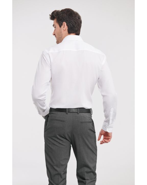 Hemd RUSSELL Men's Long Sleeve Tailored Ultimate Non-iron Shirt voor bedrukking & borduring