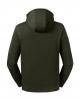 Sweater RUSSELL Pure Organic High Collar Hooded Sweat voor bedrukking & borduring