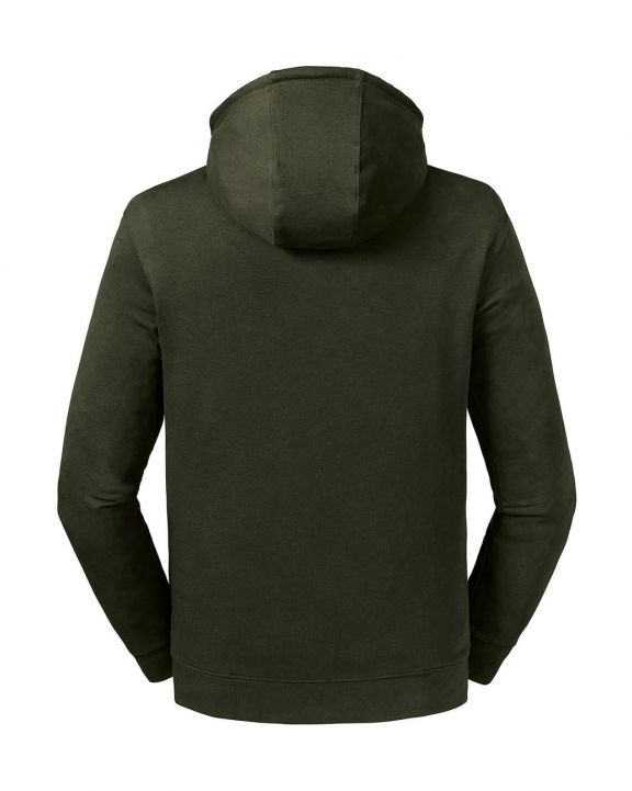 Sweater RUSSELL Pure Organic High Collar Hooded Sweat voor bedrukking & borduring