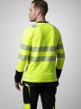 T-Shirts à personnaliser PROJOB 6014 T-SHIRT MANCHES LONGUES ISO 20471 CLASSE 3/2 jaune/noir