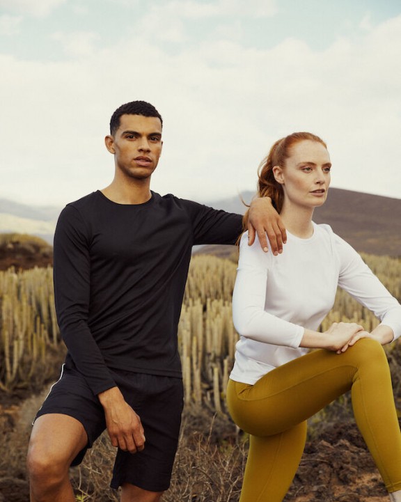 CLIQUE Basic Active-T L/S T-Shirt personalisierbar