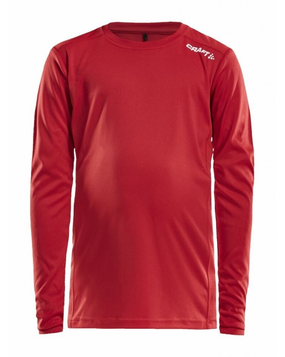 CRAFT Rush LS Tee Jr T-Shirt personalisierbar