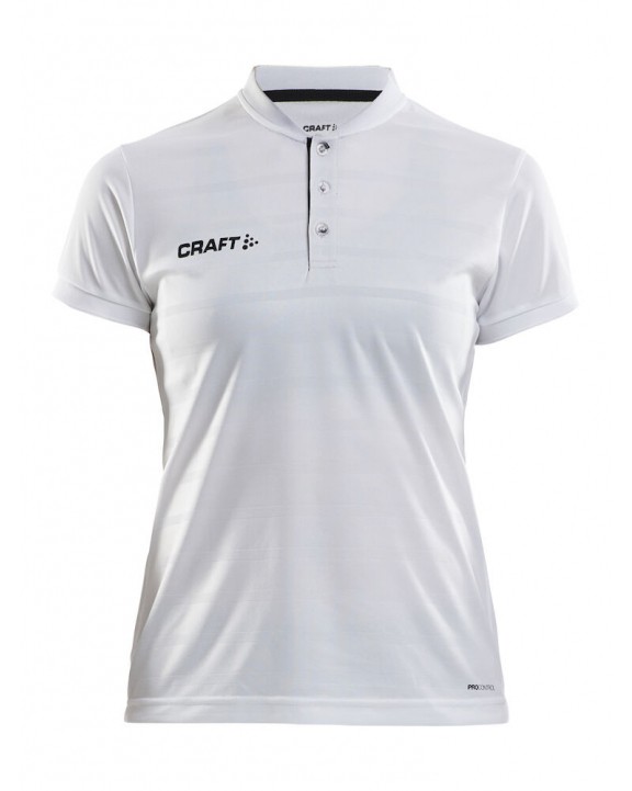 T-shirt CRAFT Pro Control Button Jersey W voor bedrukking &amp; borduring