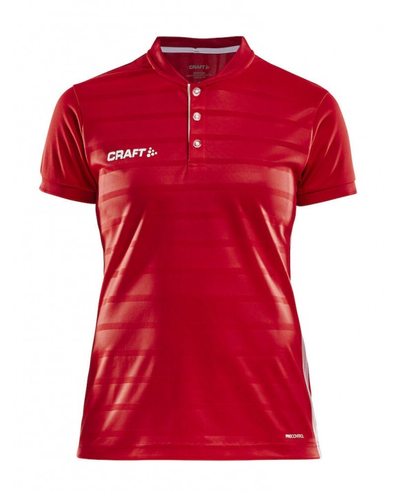 T-shirt CRAFT Pro Control Button Jersey W voor bedrukking &amp; borduring