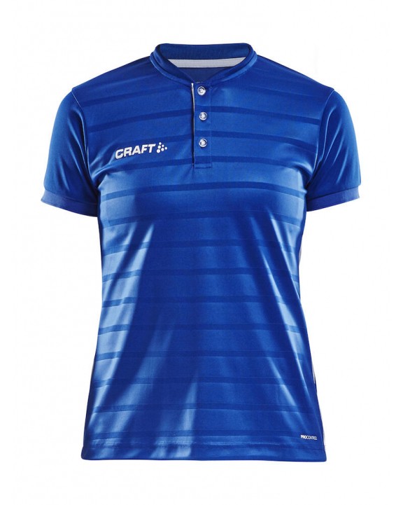 T-shirt CRAFT Pro Control Button Jersey W voor bedrukking &amp; borduring