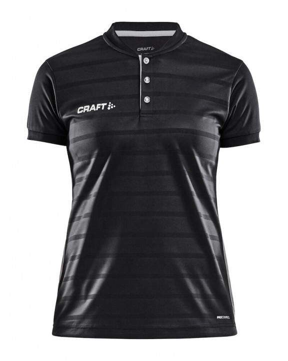 T-shirt CRAFT Pro Control Button Jersey W voor bedrukking &amp; borduring