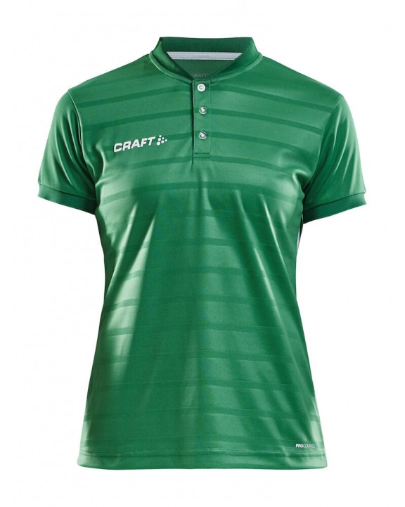T-shirt CRAFT Pro Control Button Jersey W voor bedrukking &amp; borduring