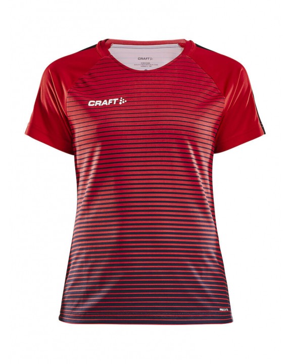 T-shirt CRAFT Pro Control Stripe Jersey W voor bedrukking &amp; borduring