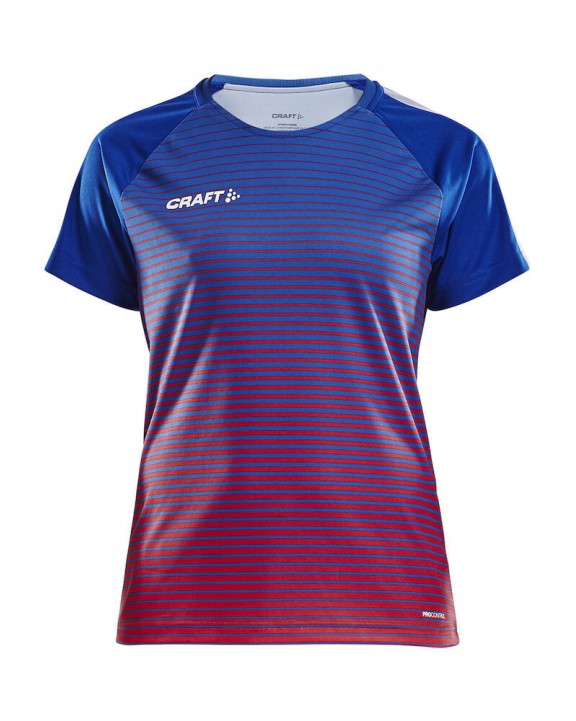 T-shirt CRAFT Pro Control Stripe Jersey W voor bedrukking &amp; borduring