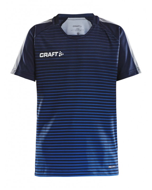 T-shirt CRAFT Pro Control Stripe Jersey Jr voor bedrukking &amp; borduring