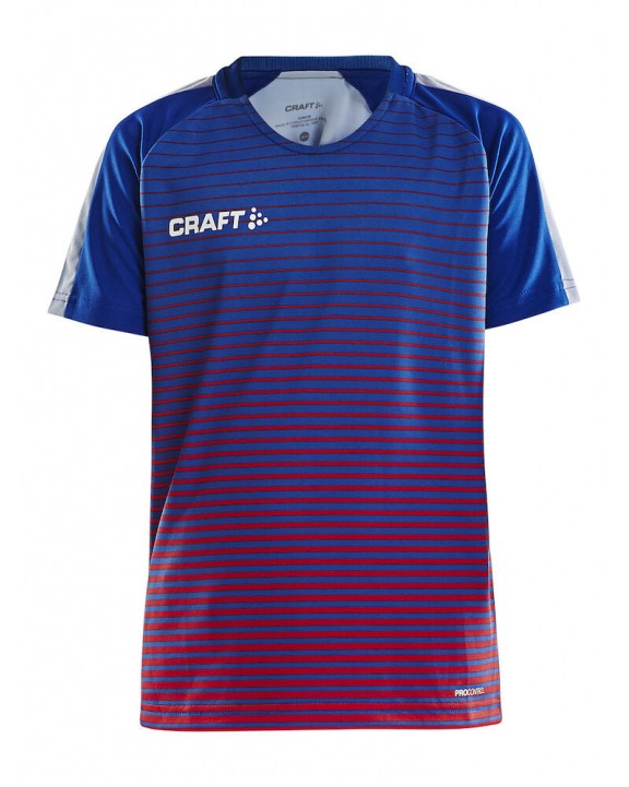 T-shirt CRAFT Pro Control Stripe Jersey Jr voor bedrukking &amp; borduring