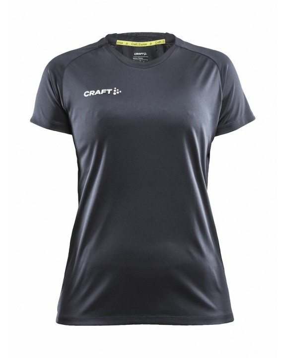 T-shirt CRAFT Evolve Tee W voor bedrukking &amp; borduring
