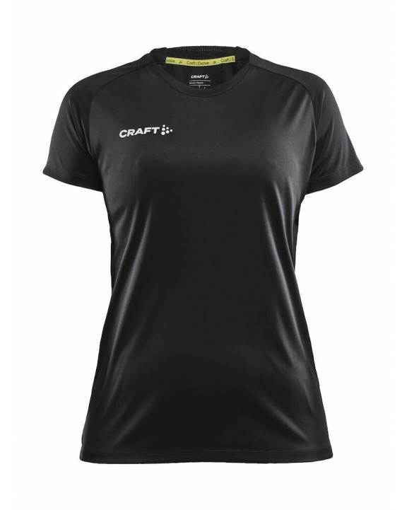 T-shirt CRAFT Evolve Tee W voor bedrukking &amp; borduring