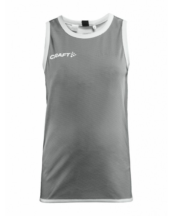 T-shirt CRAFT Progress Reversible Basket Singlet Jr voor bedrukking &amp; borduring