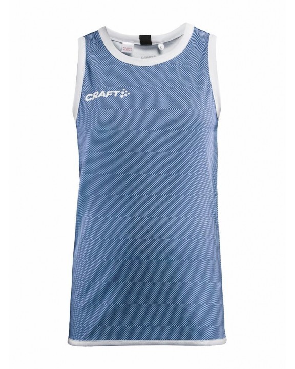 T-shirt CRAFT Progress Reversible Basket Singlet Jr voor bedrukking &amp; borduring