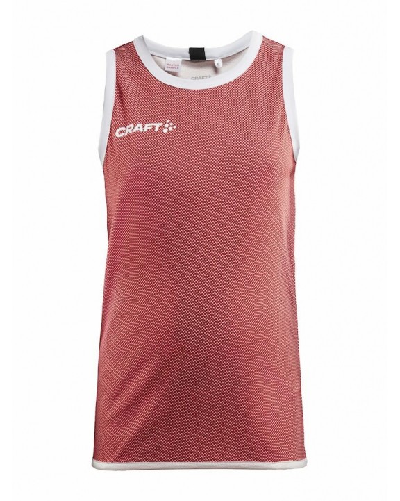 T-shirt CRAFT Progress Reversible Basket Singlet Jr voor bedrukking &amp; borduring
