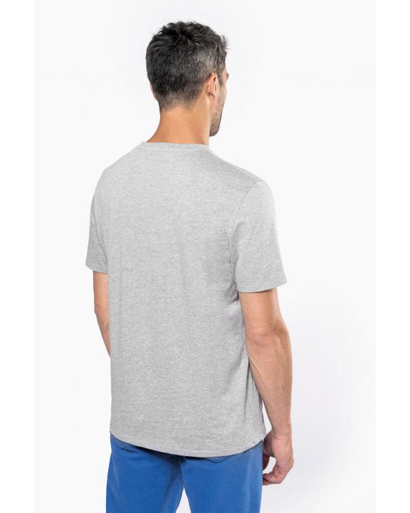T-Shirt KARIBAN Kurzarm-T-Shirt mit Rundhalsausschnitt, Unisex personalisierbar