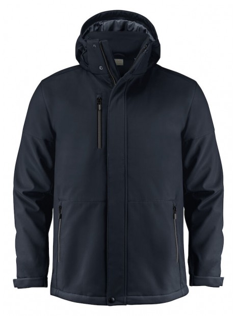 PRINTER SOFTSHELL OVERLANDING bleu marine foncé personnalisable