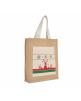 Tasche KIMOOD Einkaufstasche mit Weihnachtsmotiven personalisierbar