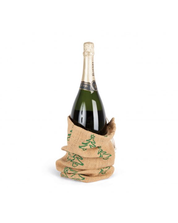 Tasche KIMOOD Flaschenhalter mit Weihnachtsmotiven personalisierbar