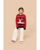 Pullover KARIBAN Weihnachtspullover mit Rundhalsausschnitt für Kinder personalisierbar