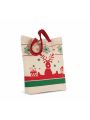 Tote bag personnalisable KIMOOD Sac shopping avec motifs de Noël