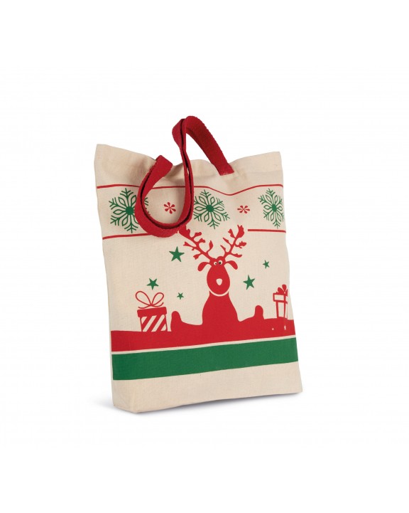 Tote bag personnalisable KIMOOD Sac shopping avec motifs de Noël