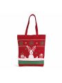 Tote bag personnalisable KIMOOD Sac shopping avec motifs de Noël