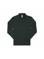 B&C MY POLO 180 Homme manches longues dark forest personnalisable