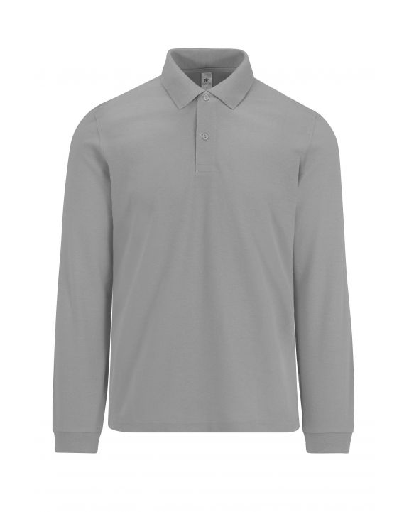 Polo personnalisable B&C MY POLO 180 Homme manches longues