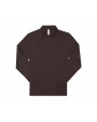 Polo personnalisable B&C MY POLO 180 Homme manches longues