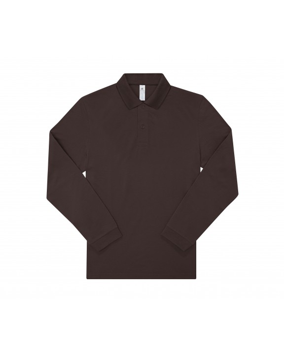 Polo personnalisable B&C MY POLO 180 Homme manches longues