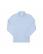 Polo personnalisable B&C MY POLO 180 Homme manches longues