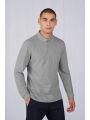 Polo personnalisable B&C MY POLO 210 Homme manches longues