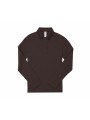 B&C MY POLO 180 Femme manches longues roasted coffee personnalisable