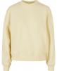 Sweater BUILD YOUR BRAND Ladies Oversized Crewneck Sweatshirt voor bedrukking & borduring