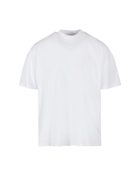 BUILD YOUR BRAND OVERSIZED MOCK NECK TEE T-Shirt personalisierbar