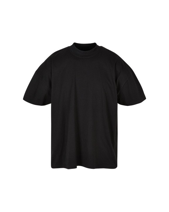 BUILD YOUR BRAND OVERSIZED MOCK NECK TEE T-Shirt personalisierbar