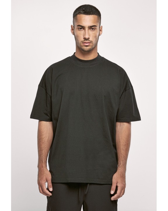 BUILD YOUR BRAND OVERSIZED MOCK NECK TEE T-Shirt personalisierbar