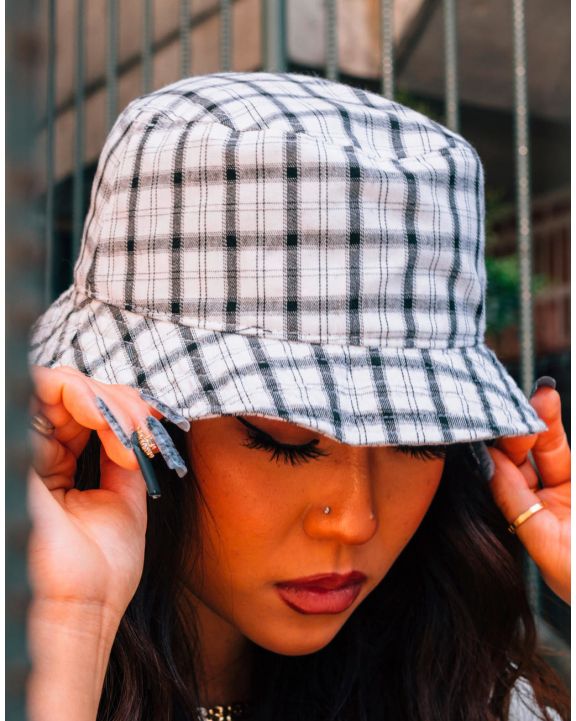 Bob personnalisable FLEXFIT Check Bucket Hat