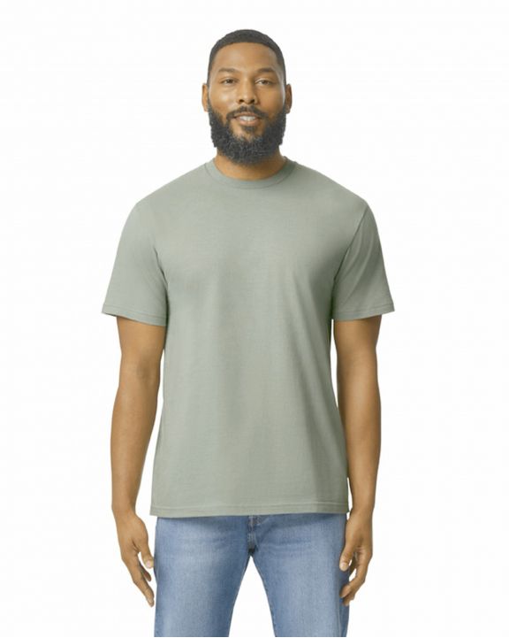 T-shirt GILDAN Heren-T-shirt Softstyle Midweight voor bedrukking & borduring