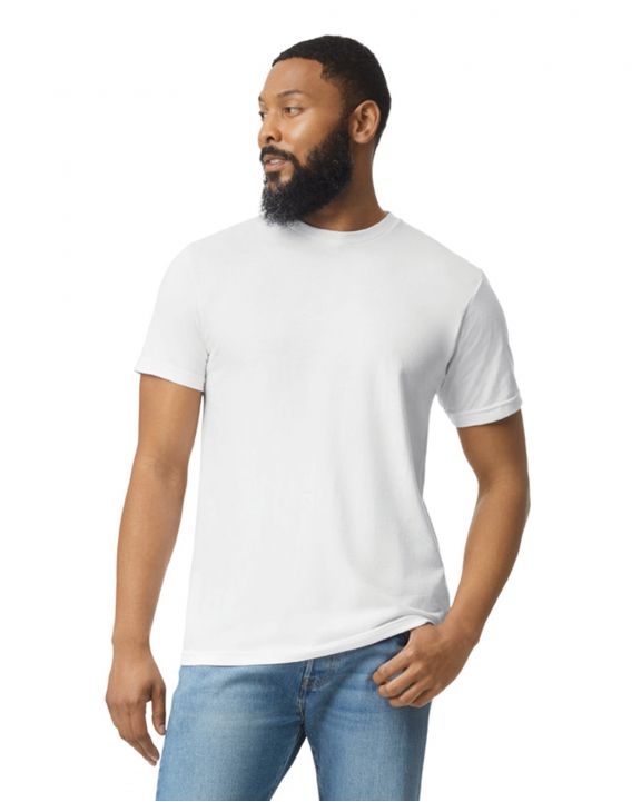 T-Shirt GILDAN Herren-T-Shirt Softstyle CVC personalisierbar