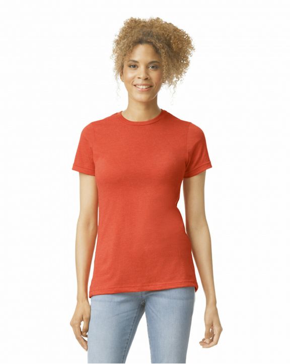 T-Shirt GILDAN Damen-T-Shirt Softstyle CVC personalisierbar