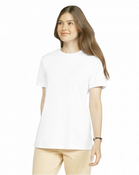 T-shirt GILDAN Dames-T-shirt softstyle CVC voor bedrukking & borduring