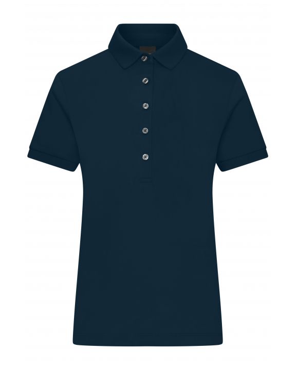 Poloshirt JAMES & NICHOLSON Ladies´ Mercerised Polo voor bedrukking & borduring