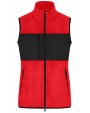 Laine polaire personnalisable JAMES & NICHOLSON Ladies´ Fleece Vest